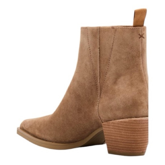 NWOB Rag & Bon Dart Suede Tan Brown Camel Taupe Ankle Boot Bootie Pointed Toe 10 - Picture 2 of 15